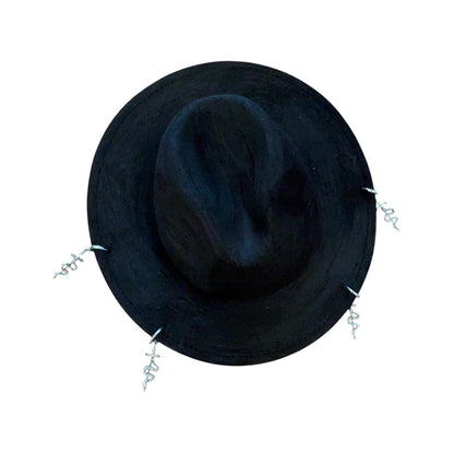 Halloween Snake Charm Fedora: Gothic Witchy Costume Hat
